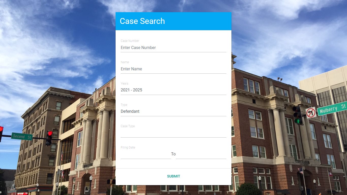 Macon-Bibb County Civil & Magistrate Court | Case Search
